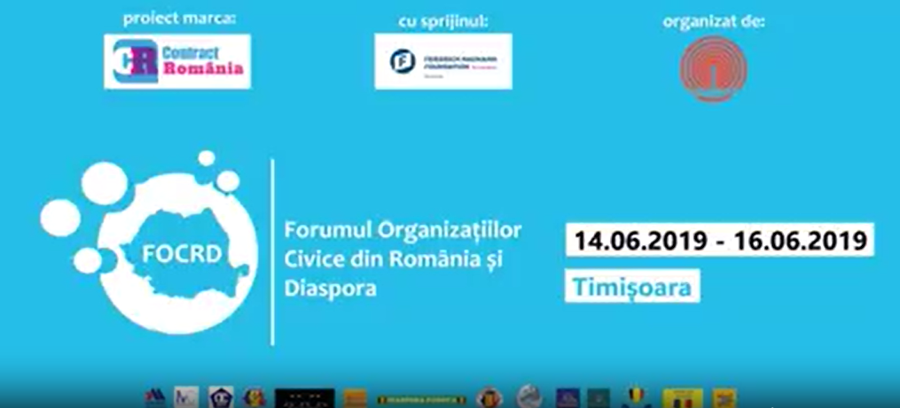 Forumul Organizatiilor Civice din Romania si Diaspora in imagini